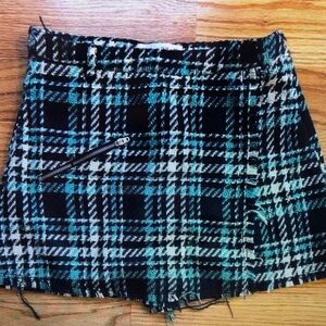 Stylish Plaid Skort for Kids